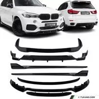 Aero apdailos Paketas su bagažinės Spoileriais skirtas BMW X5 F15 (14-18), juodas blizgus