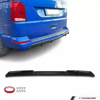 MX Galinio Bamperio Difuzorius skirtas VW T6 / T6.1, juodas blizgus