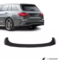 C63 išvaizdos Spoileris ant Bagažinės skirtas Mercedes S205 (W205) universalui, juodas blizgus