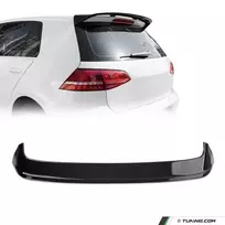 Spoileris ant Bagažinės dangčio skirtas VW Golf MK7 (13-19) hečbekui, juodas blizgus