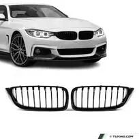 Priekinės Grotelės, komplektas skirtas BMW F32 / F33 / F36 / F80 / F82, juodos blizgios