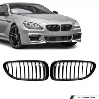 Priekinės Grotelės, komplektas skirtas BMW F06 / F12 / F13 (11-18), juodos blizgios