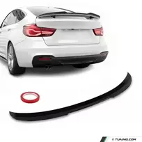 Spoileris ant Bagažinės skirtas BMW F34 GT, juodas blizgus