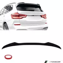 MX Spoileris ant Bagažinės dangčio skirtas BMW X3 G01 / iX3 G08 (18-25), juodas blizgus