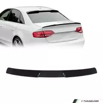 Spoileris ant Galinio Stiklo skirtas Audi A4 B8 sedan (08-15), juodas blizgus