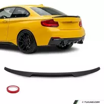M4 style Spoileris ant Bagažinės skirtas BMW F22 / F23 / F87, juodas blizgus
