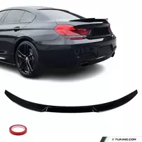 M4 style Bagažinės Spoileris skirtas BMW F06 / F13, juodas blizgus