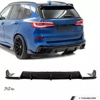 Aero Difuzorius Galiniam Bamperiui skirtas BMW X5 G05 PRE-LCI (19-23), juodas blizgus