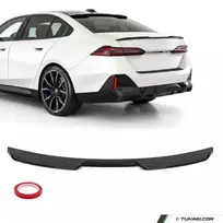 EVO Spoileris ant Bagažinės skirtas BMW G60 / G90 sedan, juodas blizgus