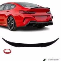 M4 style Spoileris ant Bagažinės skirtas BMW G16 / F93 Gran Coupe, juodas blizgus