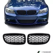 Diamond Priekinės Grotelės, komplektas skirtas BMW E90 / E91 LCI (08-11), juodos blizgios