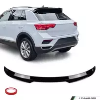 MX Spoileris ant Bagažinės Dangčio skirtas VW T-Roc (17-24) standartinei versijai, juodas blizgus
