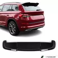 Spoileris ant Bagažinės dangčio skirtas Skoda Kodiaq MK1 pre-facelift (17-21), juodas blizgus