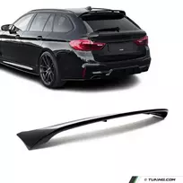 H style Spoileris ant Bagažinės Dangčio skirtas BMW G31 Touring, juodas blizgus