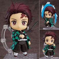Demon Slayer Nendoroid Action Figures Tanjiro Kamado Nezuko Shinobu Kocho Mitsuri Kanroji Dolls Anime Fans Collectible Present beige