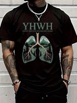 YHWH Every Breath Speaks His Name Yahweh Unisex T-Shirt XXL gray