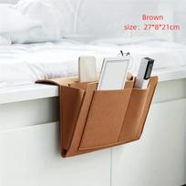 1Pcs Anti-Slip Bedside Bag Bed Sofa Side Pouch Felt Bedside Storage Organizer Hanging Couch Storage Bed Holder Pockets For Sofa S ruda