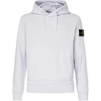 Stone Island Ss25 Solid Color Hooded Long Sleeve Sweatshirt Men sweatshirt White K1S156100045S0051V0088 S white