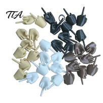 Hilarious Birthday Prank Supplies 10/25/50/100Pcs Mini Middle Finger Figurine, 3D Printed Tiny Desk Hand Ornament, Funny Humorous Gag Gifts 10 pcs black
