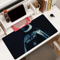 American singer B-Billie E-Eilish Mouse Pad Square Office Gaming Desk Mat Waterproof Non-Slip Rubber Decorative 30cmx60cm(11.8x23.6inch)
