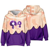 Blox Fruits Anime Hoodie Megztinis vyrams Moteriškas Unisex Graphic Printed Cool Tie Dye Streetwear Hoodie XS beige