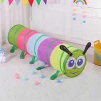 Baby Sensory Tunnel Play Tent beige