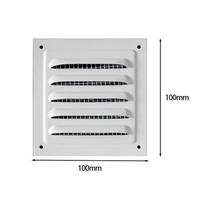 Aluminum Alloy Air Vent Grille Air System Net Cover Screen Heating Cooling Vents Plate Window Square Vent 200*300mm/200*400mm
