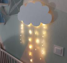 LED cloud night light light drops
