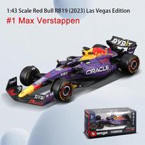 Bburago 1:43 f1 red bull racing tag heuer rb20 2024 #1 verstappen #11 perez alloy car die-cast model toy collectible gray