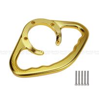 Universal Fuel Tank Cap & Rear Passenger Grab Handle for Kawasaki, Yamaha, Suzuki Bikes Suzuki models beige