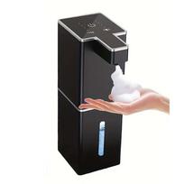 USB Rechargeable Hand Sanitizer Dispenser Liquid/Foam Hand Cleaning Washing Machine  Shower Gel Black Foam black