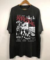 Maneskin Vintage T-Shirt, Maneskin Shirt, Måneskin Rock Band Shirt , L black