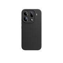 OPPO Find X9 Pro Case Liquid Silicone Soft Cover Full Protection Lens Anti-Fingerprint Black