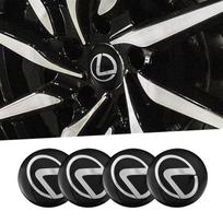 4Pcs 56MM Car Wheel Center Hub Cap Rim Cover Emblem Stickers For Lexus IS250 IS200 CT200h GS300 LS430 RX450h LX570 IS300 ES RX ydzh27 4Pcs 56MM black