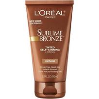 L'Oréal Paris Sublime Bronze Tonuotas savaiminio įdegio losjonas Šviesus vidutinis 145ml brown