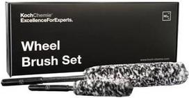 Koch-Chemie Wheel Brush Set Wool — 2 vilnoniai ratlankių šepečiai, 1 rinkinys