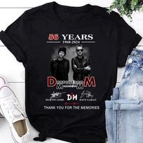 Depeche Mode Band 43 Years , Depeche Mode Memento Mori Tour 2023 Shirt, D Unisex T-Shirt XXL black