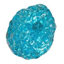 Bead Filled Crunchy Stress Ball Anxiety Relief Shapeable Squeeze Ball Sensory Toy Portable Travel Moldable Ball Pinch Fidget Toy blue