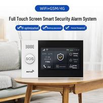 Tuya Smart Home GSM/WiFi Anti-Theft Alarm with Mobile App Remote Control AU Plug + WiFi + 2G International black