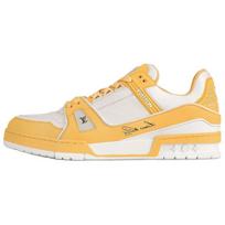 LOUIS VUITTON Trainer Skateboard Shoes Men's Yellow 1ACWBE 41 geltona