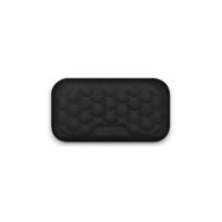 Massage Texture Keyboard Wrist Rest Pad Wrist Protection Mouse Rest Pillow  Gaming Grey-S white