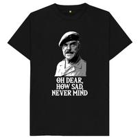 Windsor Davies T Shirt Oh Dear How Sad Never Mind It Aint Half Hot Mum Windsor Davies T Shirt Unisex Vintage Funny Tops Tees S gray