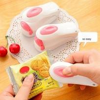 Nešiojama mini karšto sandarinimo mašina Impulse Sealer Sealer Pakavimo plastikinis maišelis TOP (Spalva: Daugiaspalvis) 1 pcs rožinė