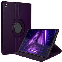 Case for Lenovo Tab M10 FHD Plus 10.3 Inch, Shockproof 360° Rotating Case Synthetic Leather Purple violetinė