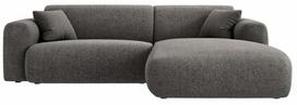 Kampinė sofa Cosmopolitan Design Nolio Haga 16, pilka sp., dešininė, 170 x 235 cm x 72 cm