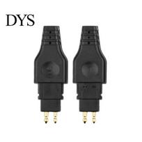 2 vnt. Pakeičiamas mini ausinių laido kištukas Garso kištukas HD580 HD600 HD650 HD25 juoda