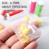 Dollhouse Miniature Food Potato Chips Bottles Model Snack For Barbies Doll House Pretend Play Kitchen Toy PER SET beige