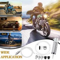 Motorcycle Hydraulic Brake Bleed Kit 100Ml Syringe 50Cm Hose Universal For Motorbikes Scooters 1Set