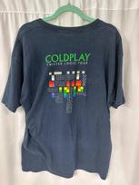 Coldplay Twisted Logic Tour 2006 T-Shirt, Vintage Style Reprint Fan Tee S-4XL S black