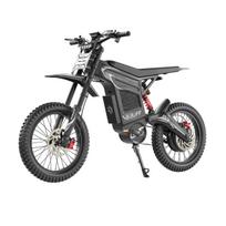 BIBUFF GT600 Atnaujintas Elektrinis Visureigis Motociklas — 7500W Bešepetėlis Variklis ir 72V 30Ah Baterija, Sukurtas Visureigių Nuotykiams juoda